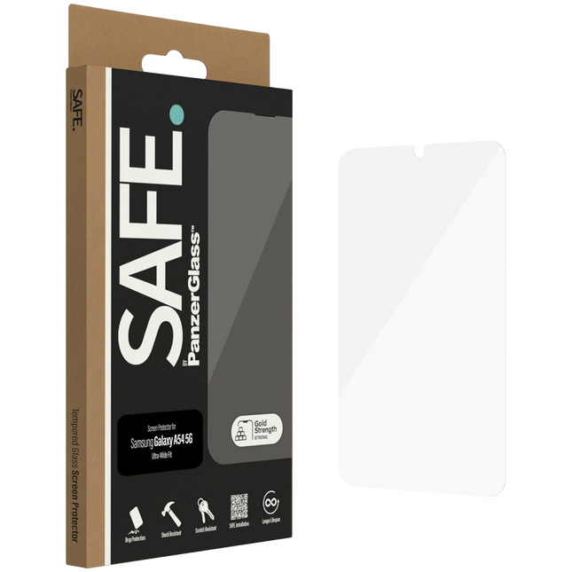SAFE. by PanzerGlass Screen Protector Samsung Galaxy A54 5G | Ultra-Wide Fit