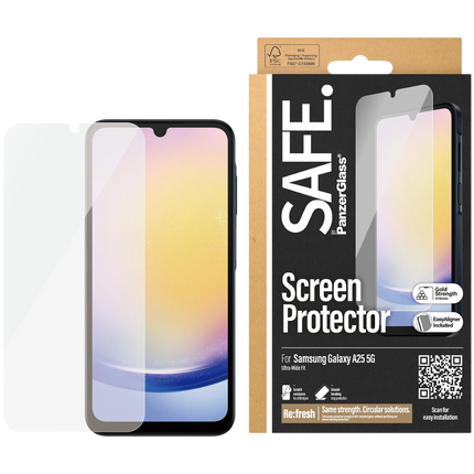 SAFE. by PanzerGlass Screen Protector Samsung Galaxy New A24 5G | Ultra-Wide Fit