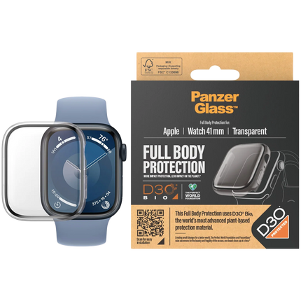 PanzerGlass FullBody with D3O for Apple Watch 41mm Clear