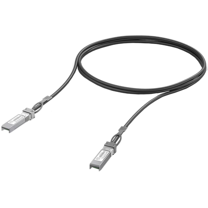 Ubiquiti cable UACC-DAC-SFP10-1M SFP+ direct attach cable available in multiple lengths.