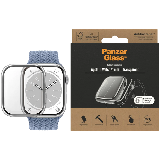 PanzerGlass Full Body Apple Watch 41mm Clear AB