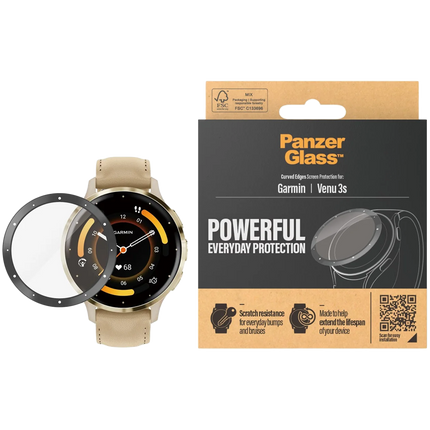 PanzerGlass Garmin Venu 3s, Black AB