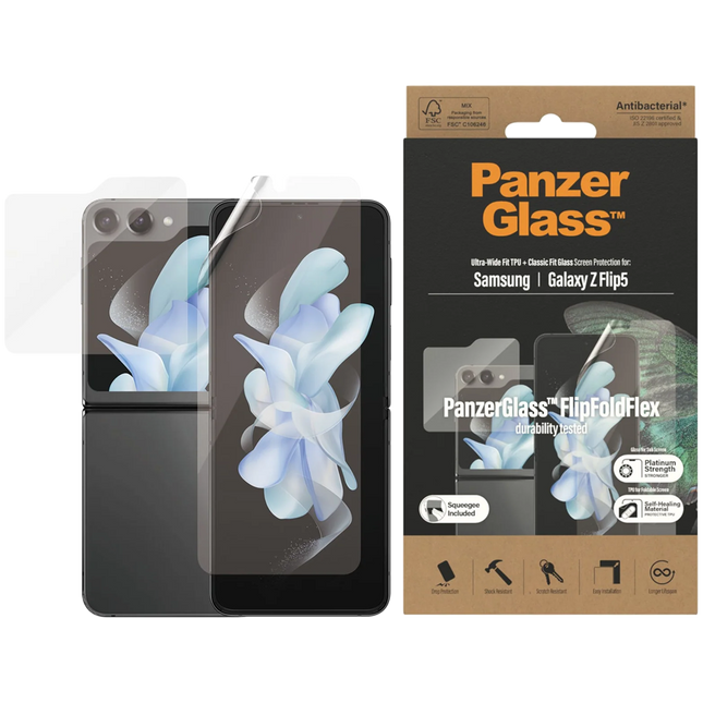 PanzerGlass Samsung Galaxy Z Flip5 CF AB TPU+Glass
