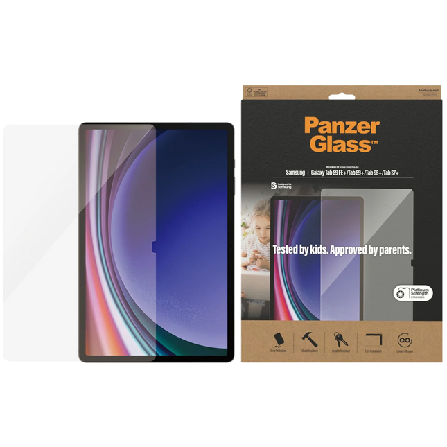 PanzerGlass Samsung Galaxy Tab S7+/S8+/S9+/S9 FE+ UWF AB