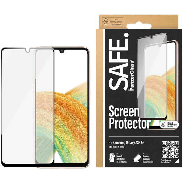 SAFE. by PanzerGlass Screen Protector Samsung Galaxy A33 5G
