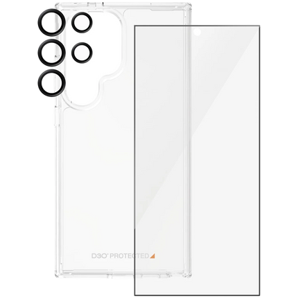 PanzerGlass 3-in-1 Protection Pack Samsung Galaxy S 2024 Ultra | Ultra-Wide Fit