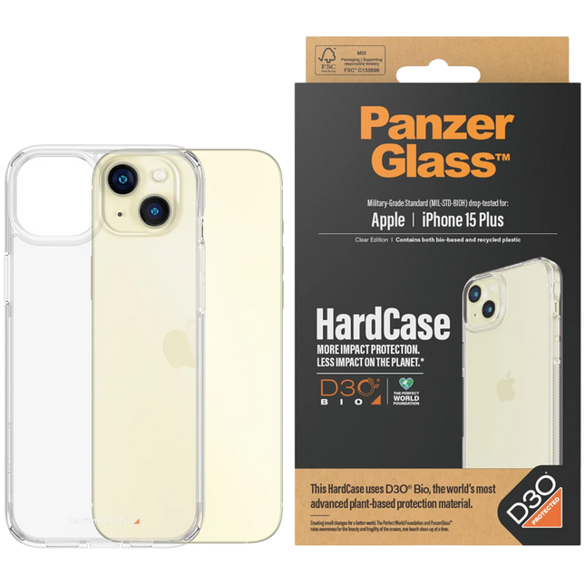 PanzerGlass HardCase with D3O iPhone 15 Plus