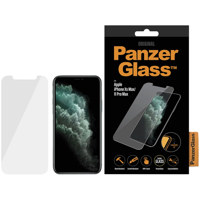 PanzerGlass Screen Protector Apple iPhone 11 Pro Max | Xs Max | Standard Fit
