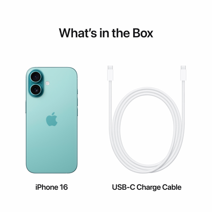 iPhone 16 512GB Teal,Model A3287