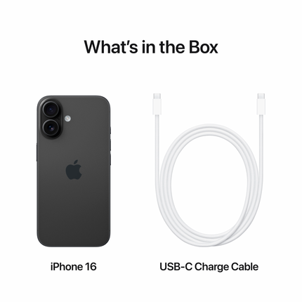 iPhone 16 256GB Black,Model A3287