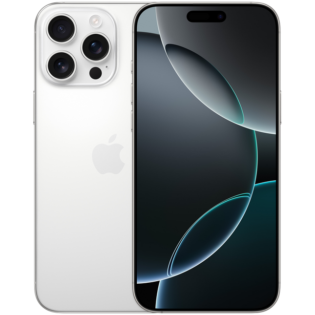 iPhone 16 Pro Max 1TB White Titanium,Model A3296
