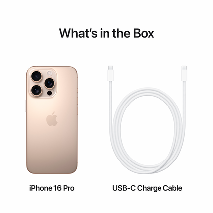 iPhone 16 Pro 512GB Desert Titanium,Model A3293