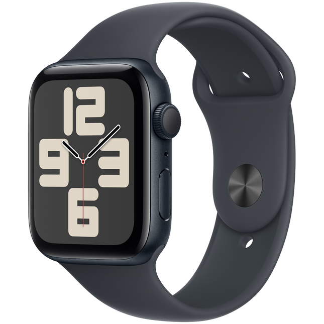 Apple Watch SE GPS 40mm Midnight Aluminium Case with Midnight Sport Band - M/L,Model A2722