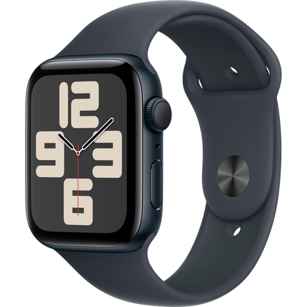 Apple Watch SE GPS 40mm Midnight Aluminium Case with Midnight Sport Band - M/L,Model A2722