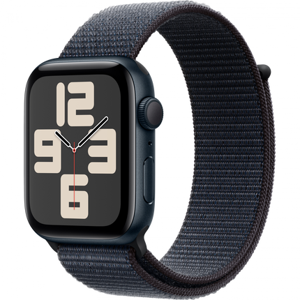 Apple Watch SE GPS 40mm Midnight Aluminium Case with Ink Sport Loop,Model A2722