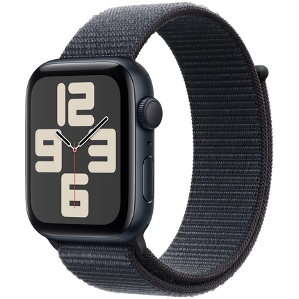 Apple Watch SE GPS 40mm Midnight Aluminium Case with Ink Sport Loop,Model A2722