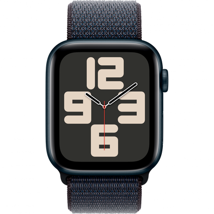 Apple Watch SE GPS + Cellular 40mm Midnight Aluminium Case with Ink Sport Loop,Model A2725