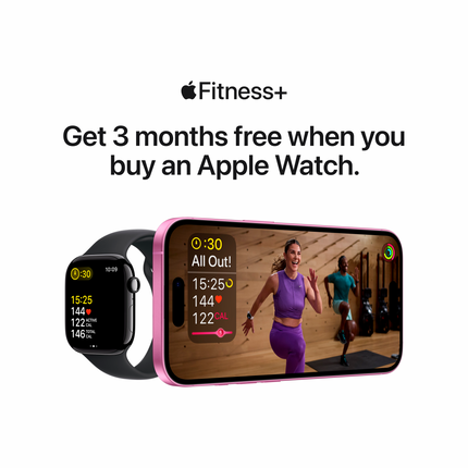 Apple Watch Series 10 GPS + Cellular 46mm Slate Titanium Case with Black Sport Band - S/M,Model A3003