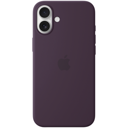 iPhone 16 Plus Silicone Case with MagSafe - Plum,Model A3314