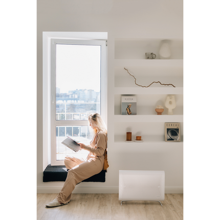 AENO Air Purifier AP2S, Wi-Fi, UV lamp, ionization, Tvoc sensor, CADR 420 m³/h, 50 m2, carbon filter + Hepa H13, wall mounting