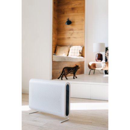 AENO Air Purifier AP2S, Wi-Fi, UV lamp, ionization, Tvoc sensor, CADR 420 m³/h, 50 m2, carbon filter + Hepa H13, wall mounting