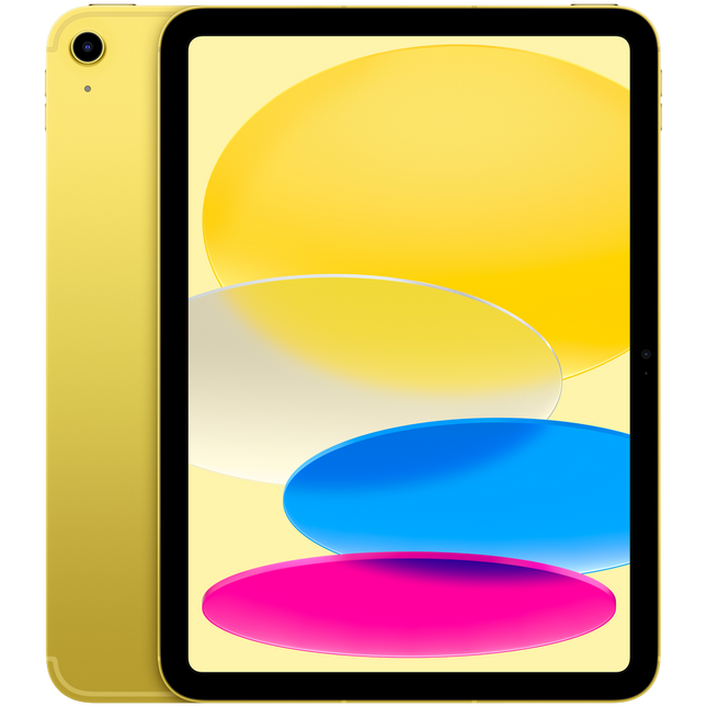10.9-inch iPad Wi-Fi + Cellular 256GB - Yellow,Model A2757