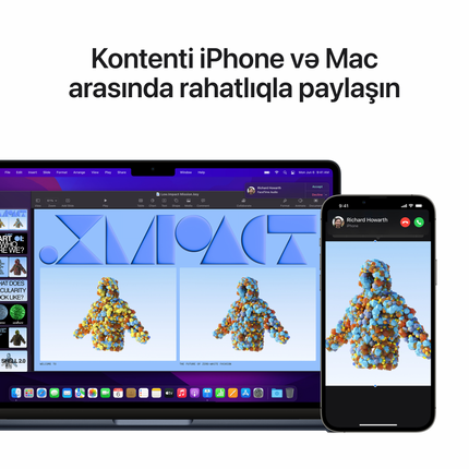 13-inch MacBook Air: Apple M2 chip with 8-core CPU and 8-core GPU, 16GB, 256GB - Midnight,Model A2681