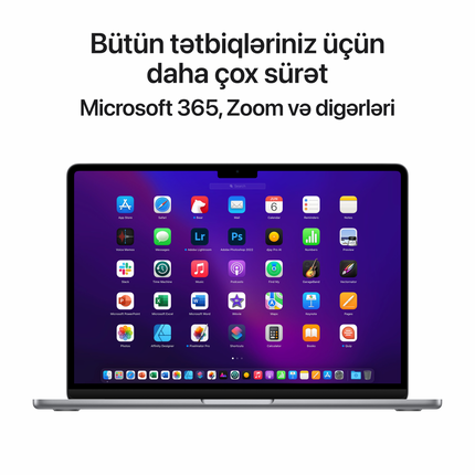 13-inch MacBook Air: Apple M2 chip with 8-core CPU and 8-core GPU, 16GB, 256GB - Space Grey,Model A2681