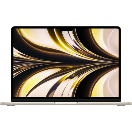 13-inch MacBook Air: Apple M2 chip with 8-core CPU and 8-core GPU, 16GB, 256GB - Starlight,Model A2681