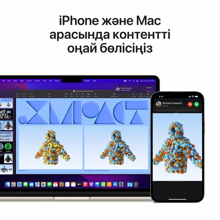 13-inch MacBook Air: Apple M2 chip with 8-core CPU and 8-core GPU, 16GB, 256GB - Starlight,Model A2681
