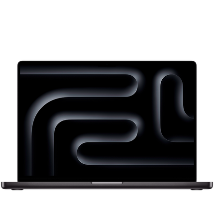 MacBook Pro 16-inch, Space Black, Model A3403, M4 Pro with 14C CPU 20C GPU, 24GB unified memory, 140W USB-C Power Adapter, 512GB SSD storage, 3x TB5, HDMI, SDXC, MagSafe 3, Touch ID, Standard display finish, Force Touch Trackpad, Keyboard US English