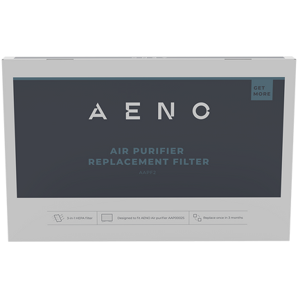 AENO Air Purifier filter AAP0002S, activated carbon granules, HEPA, H13, L530*W340*H30mm, NW 0.86Kg, GW 1.09Kg