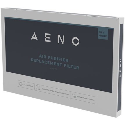 AENO Air Purifier filter AAP0002S, activated carbon granules, HEPA, H13, L530*W340*H30mm, NW 0.86Kg, GW 1.09Kg