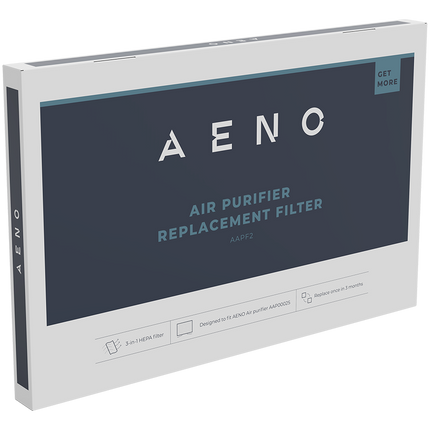 AENO Air Purifier filter AAP0002S, activated carbon granules, HEPA, H13, L530*W340*H30mm, NW 0.86Kg, GW 1.09Kg