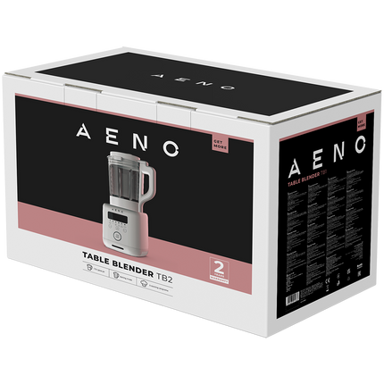 AENO Table Blender-Soupmaker TB1: 800W, 35000 rpm, boiling mode, high borosilicate glass cup, 1.75L, 8 automatic programs, 9 speeds, timer, preset time, LED-display