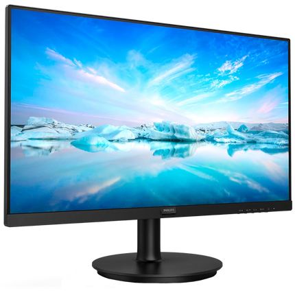 Philips Monitor 21,5" VA Panel, 1920x1080 @ 100hz, VGA, HDMI, Cables incl, LowBlue, Flicker-Free, VESA, 3 Year Warranty