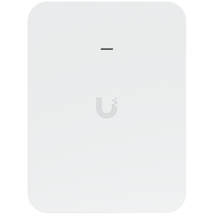 Ubiquiti U7-Pro-Wall mounted WiFi 7 AP with 6 spatial streams and 6 GHz support tailored for home builders with seamless installation options