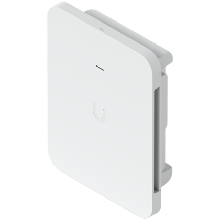 Ubiquiti U7-Pro-Wall mounted WiFi 7 AP with 6 spatial streams and 6 GHz support tailored for home builders with seamless installation options