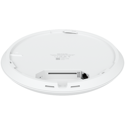 Ubiquiti U7-Pro-Max Ceiling-mounted WiFi 7 AP with 8 spatial streams, 6 GHz support, and a dedicated spectral scanning engine for interference-free WiFi in demanding, large-scale environments