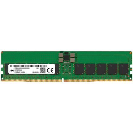 Micron DDR5 RDIMM 32GB 1Rx4 4800 CL40 (16Gbit) (Single Pack)