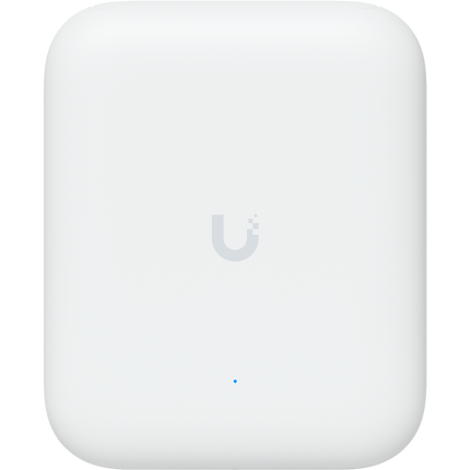 Ubiquiti U7-Outdoor All-weather WiFi 7 AP with 4 spatial streams, an integrated directional super antenna, and versatile mounting options