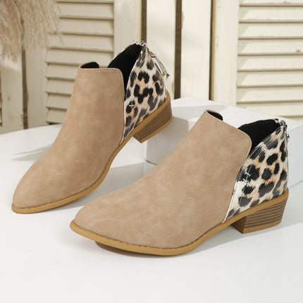 Leopard Print Boots For Women