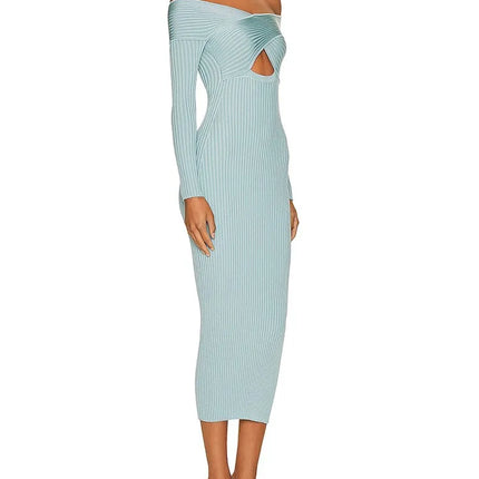 Knitting Temperament Dress For Women