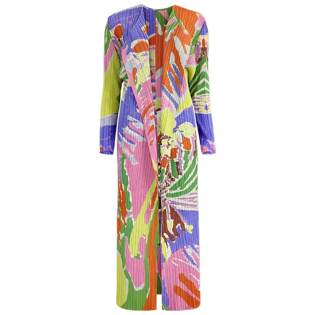 Graffiti Print Casual Women's Dress