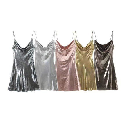 Woman Metal Dress