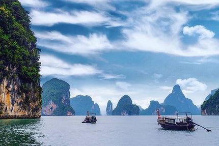 Phang Nga Bay Sea Cave Canoeing & James Bond Island by Big Boat.