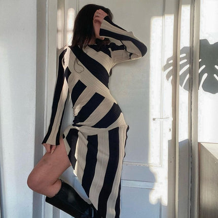 long dress casual waist