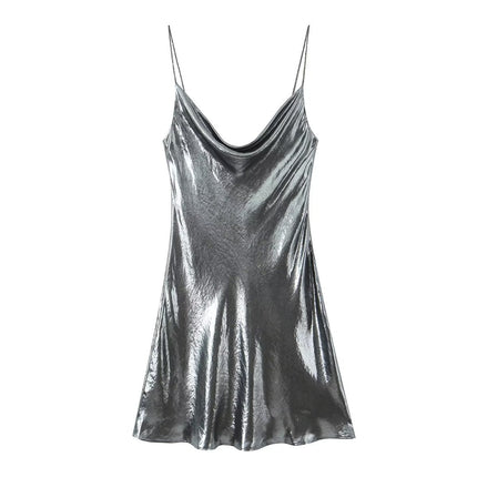 Woman Metal Dress