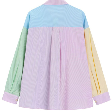 Colorful Long Sleeve Shirt For Women