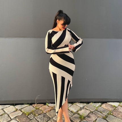 long dress casual waist